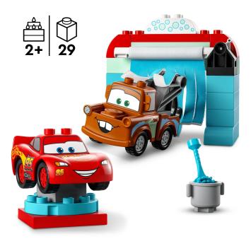 LEGO DUPLO 10996 Disney Bliksem McQueen & Takel Wasstraatpret