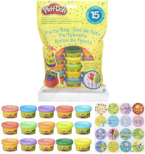 Play-Doh Party Bag - 15 potjes