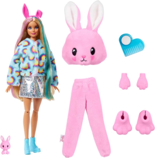 Barbie Cutie Reveal Doll 1 - Konijn - Pop