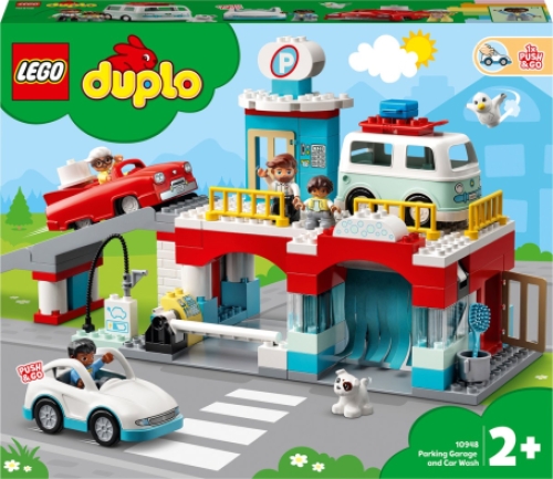 LEGO DUPLO Parkeergarage en Wasstraat - 10948