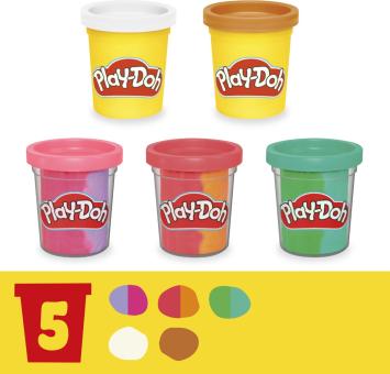 Play-Doh Rainbow Softijs Speelset