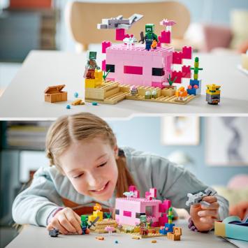 LEGO Minecraft Het axolotlhuis- 21247
