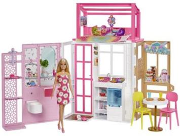 Barbie Vakantiehuis met Modepop Speelset