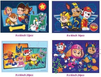 PAW Patrol - 4 houten puzzels