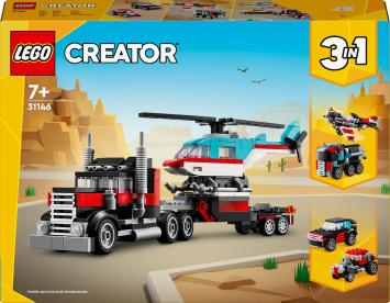 LEGO Creator 31146 Truck met Helikopter