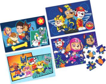 PAW Patrol - 4 houten puzzels