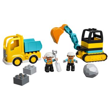 LEGO DUPLO 10931 Truck Graafmachine met Rupsbanden