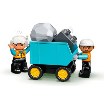 LEGO DUPLO 10931 Truck Graafmachine met Rupsbanden