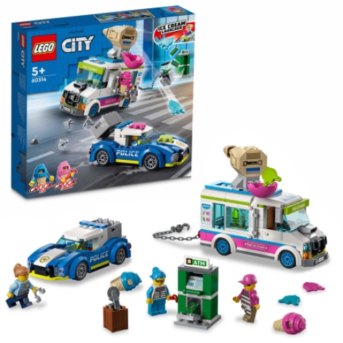 LEGO City  IJswagen Politieachtervolging