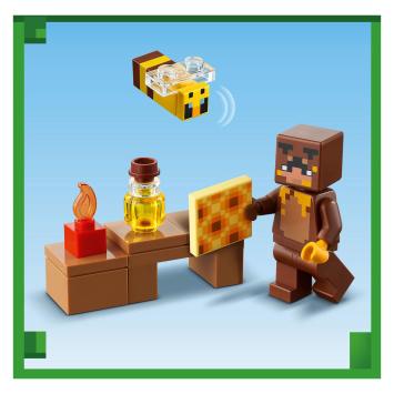LEGO Minecraft Het Bijenhuisje 21241