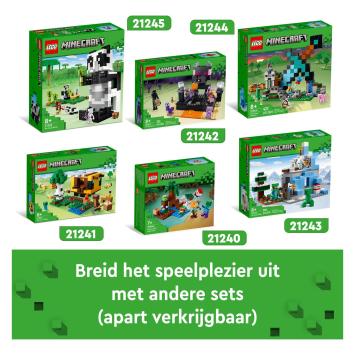 LEGO Minecraft Het Bijenhuisje 21241