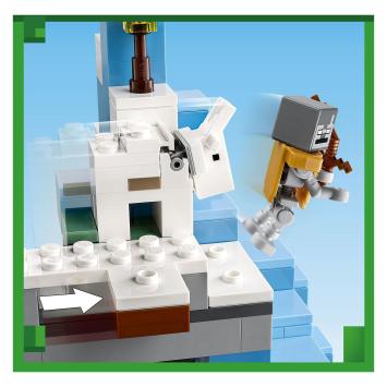 LEGO Minecraft 21243 De IJsbergtoppen