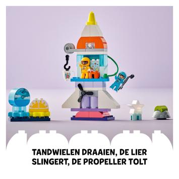 LEGO DUPLO Town 10422 3-In-1 Ruimteavontuur