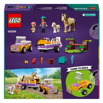 LEGO Friends 42634 Paard en Pony Aanhangwagen