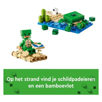 LEGO Minecraft 21254 Het Schildpadstrandhuis