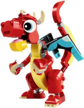 LEGO Creator 3in1 Rode draak - 31145