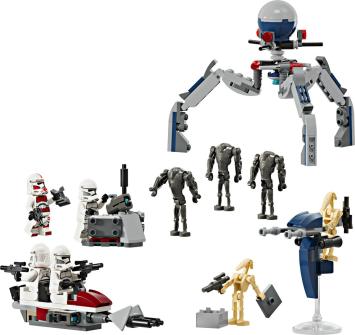 LEGO Star Wars Clone Trooper™ & Battle Droid™ Battle Pack - 75372