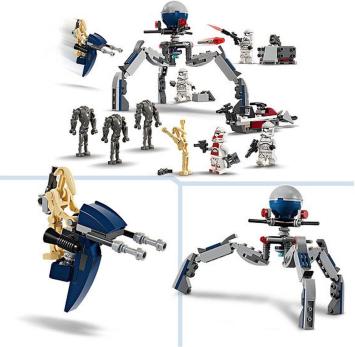 LEGO Star Wars Clone Trooper™ & Battle Droid™ Battle Pack - 75372