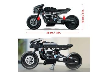 LEGO Technic The BATMAN- BATCYCLE Schaalmodel Motor Bouwkit - 42155