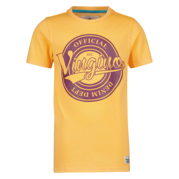 Vingino  T-shirt JOSH met printopdruk Oranje