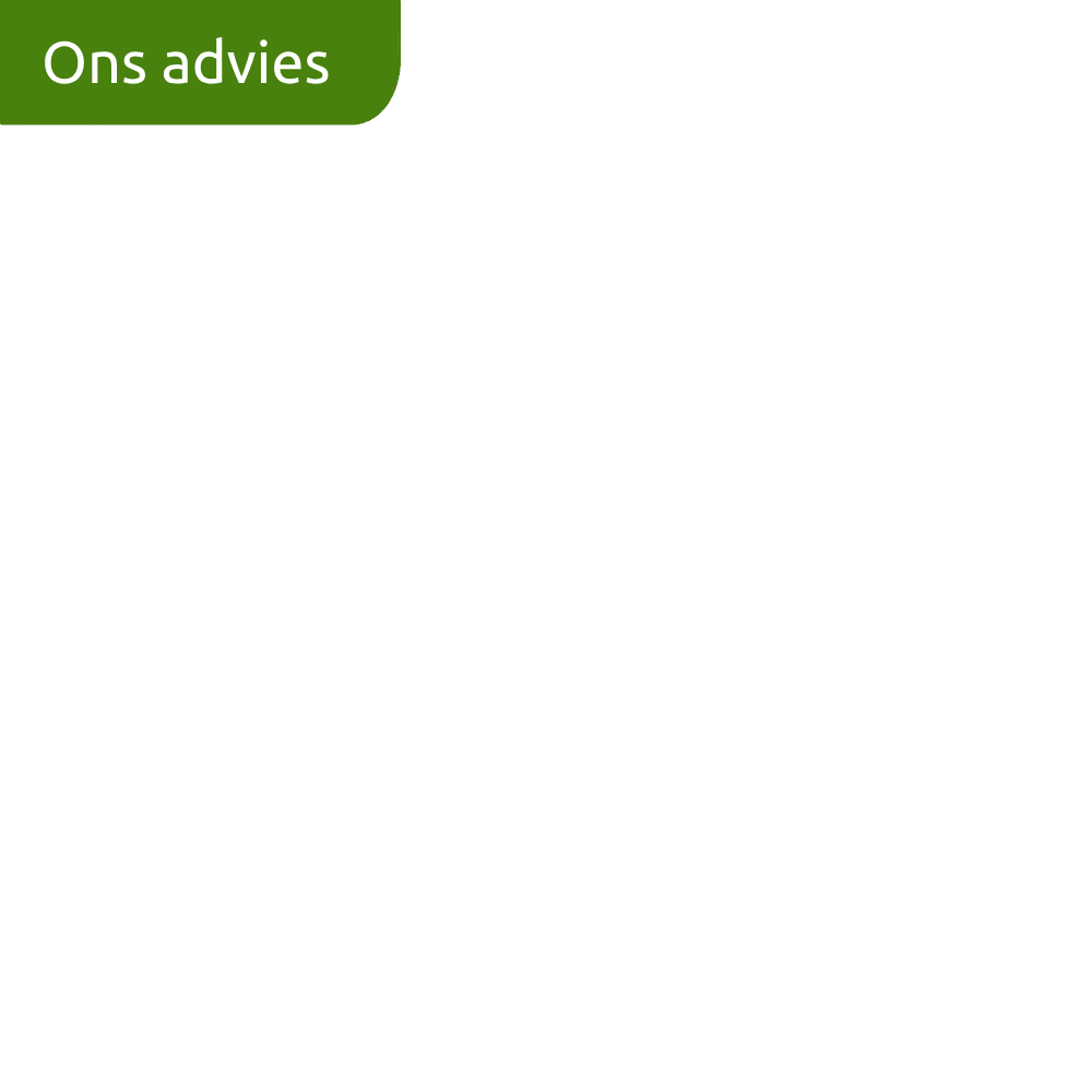 Benu ons advies label groen
