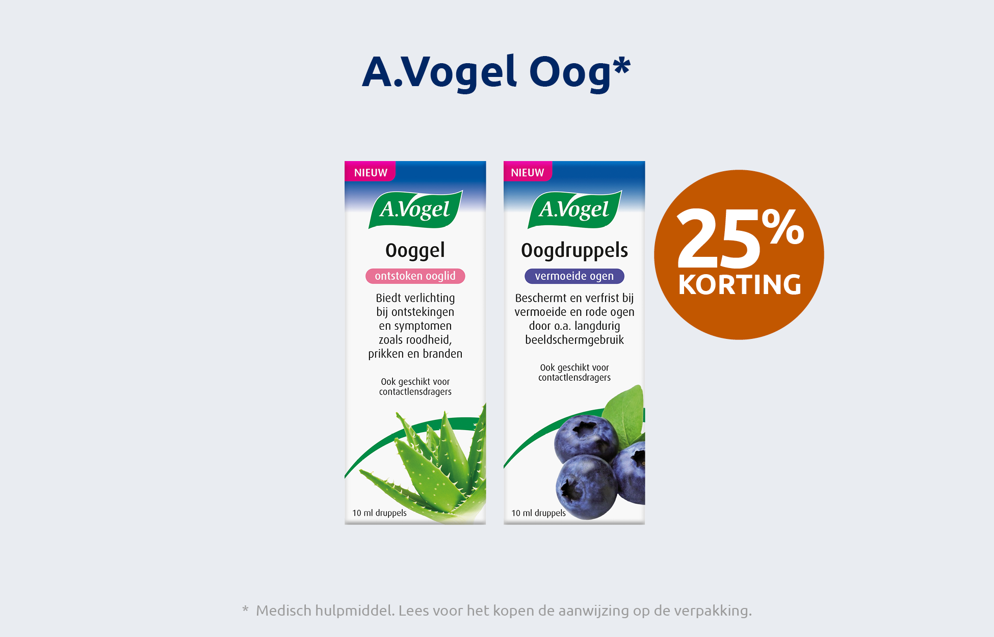 Afbeelding met aanbieding voor A.Vogel Oog