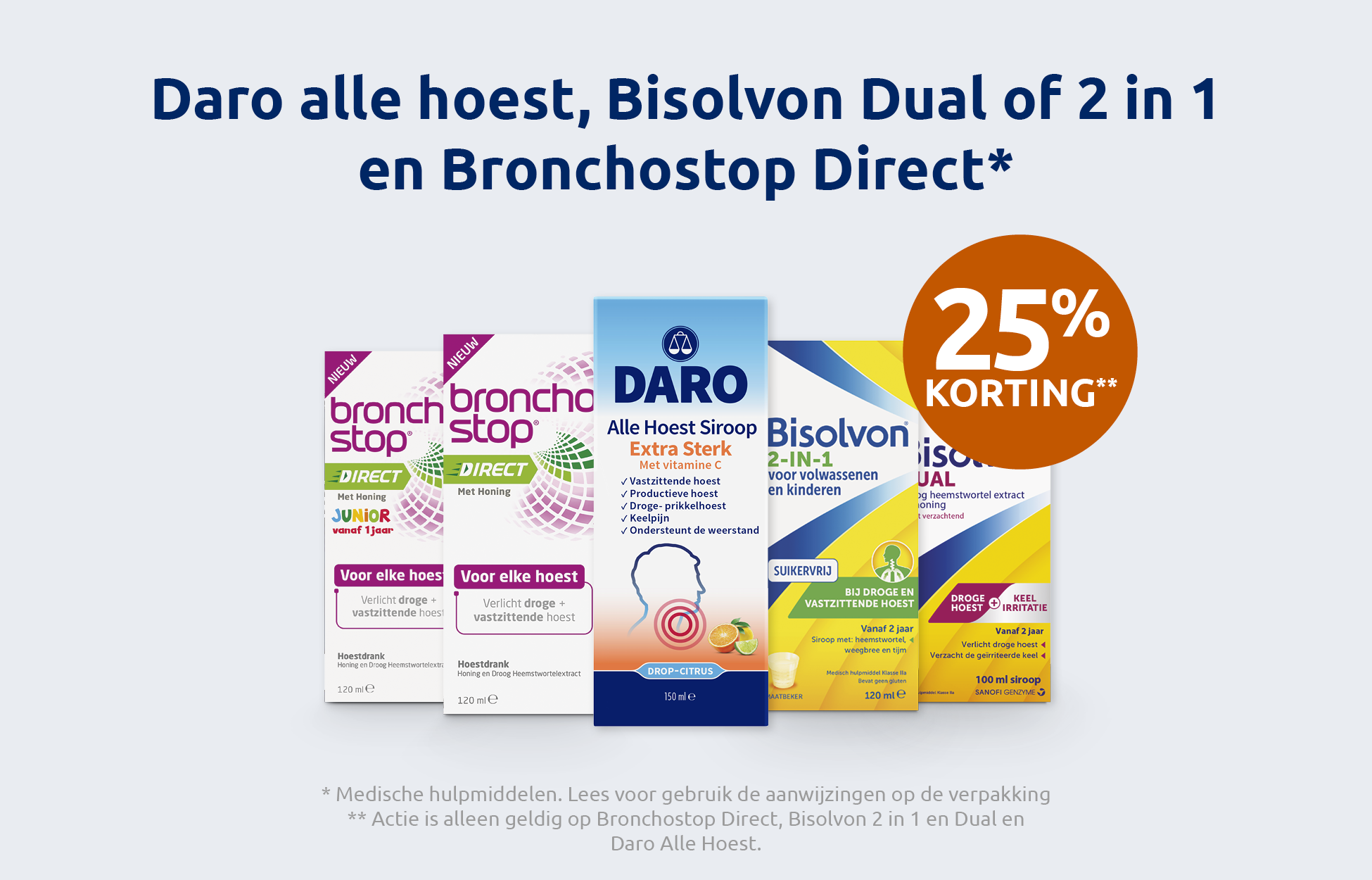 Afbeelding met aanbieding voor Hoest