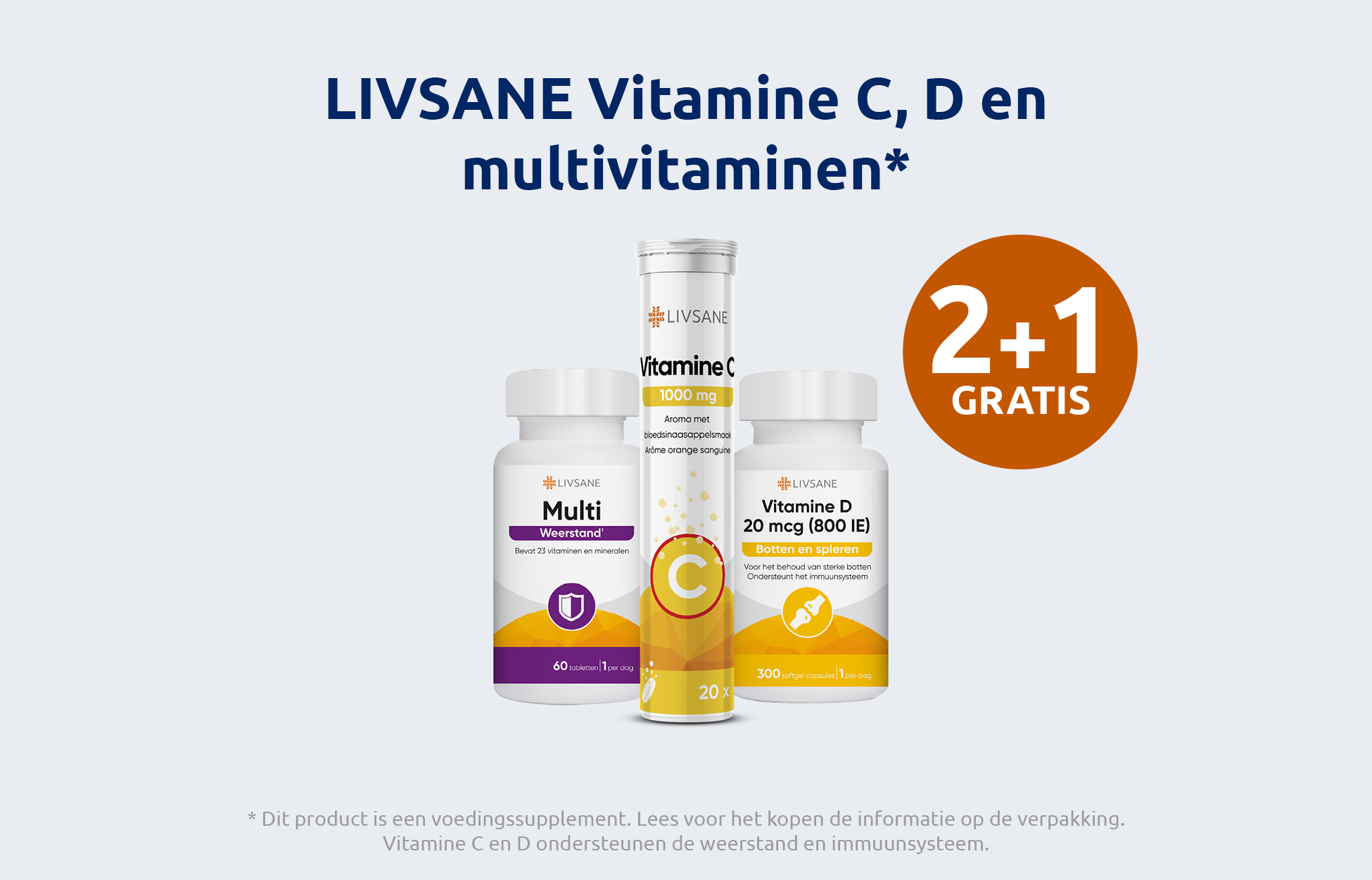 Afbeelding met aanbieding voor LIVSANE Vitaminen