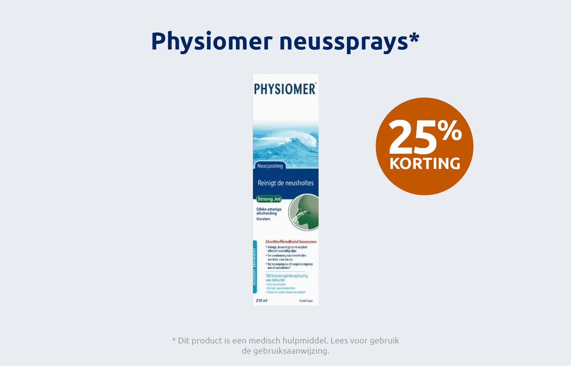 Afbeelding met aanbieding voor Physiomer
