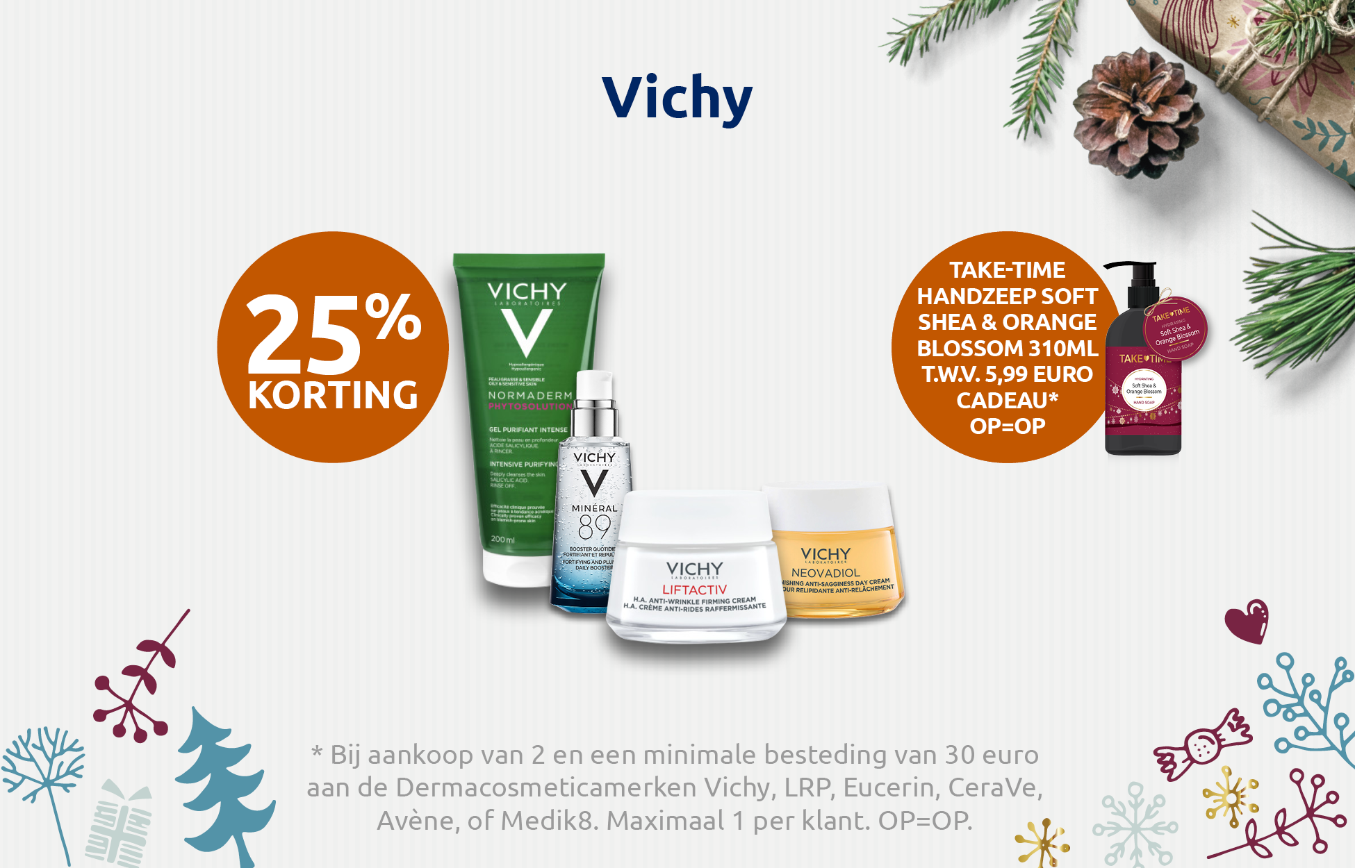 Afbeelding met aanbieding voor Vichy Kerst