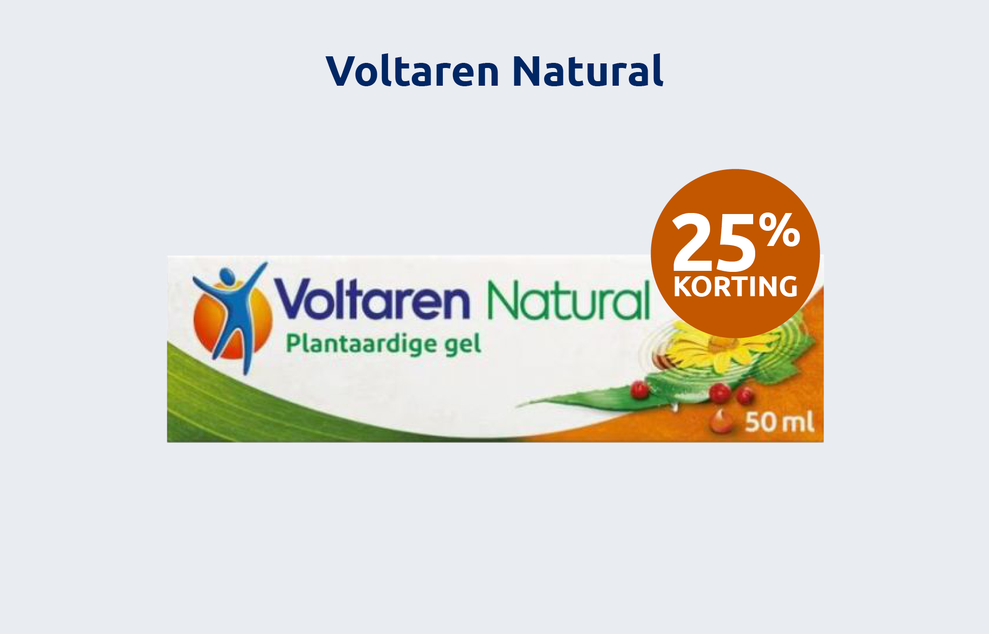 Afbeelding met aanbieding voor Voltaren