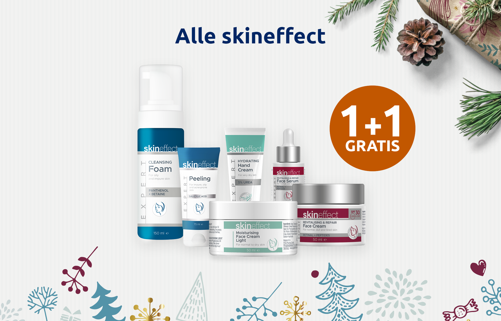 Afbeelding met aanbieding voor Skineffect Kerst