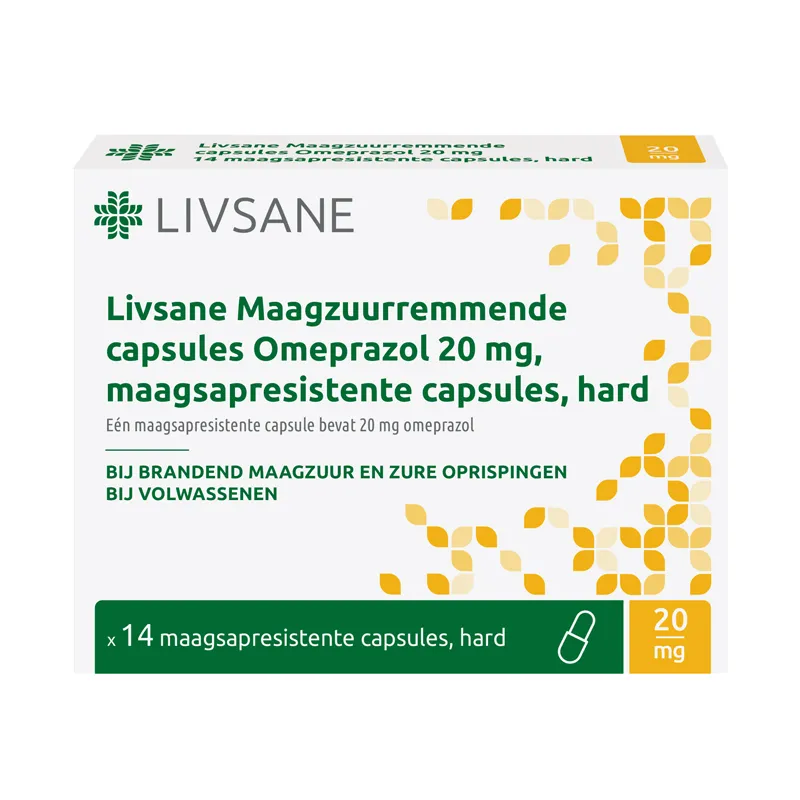 Livsane Omeprazol 20mg Capsules 14 stuks bestellen bij BENU Shop