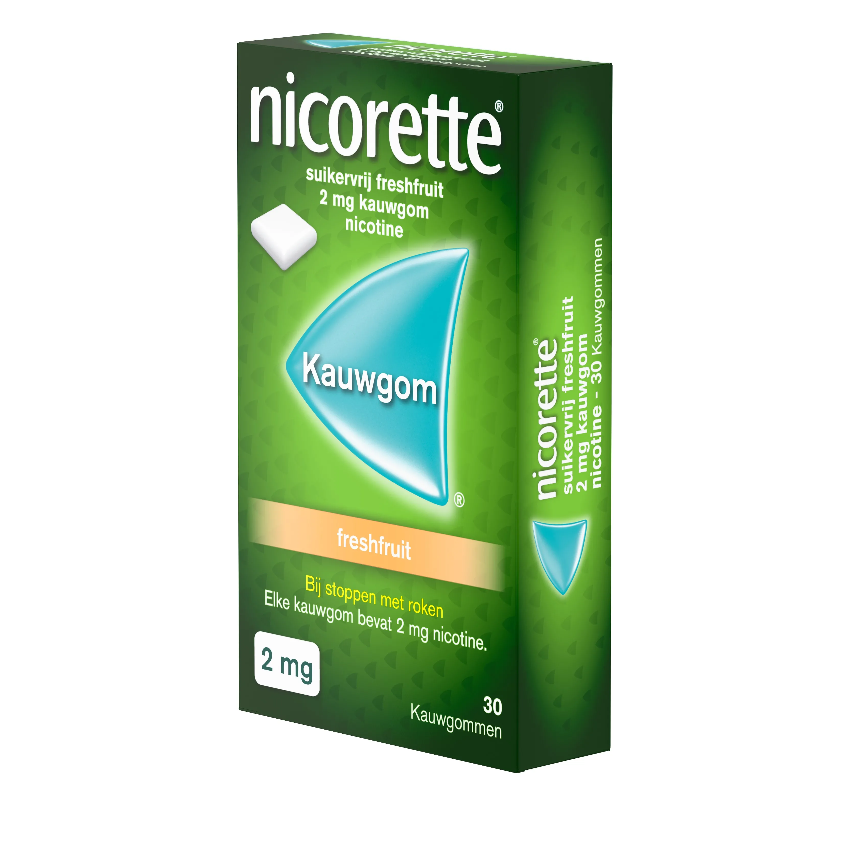 Kruidvat Nicotine mint Kauwgom 2mg aanbieding bij Kruidvat