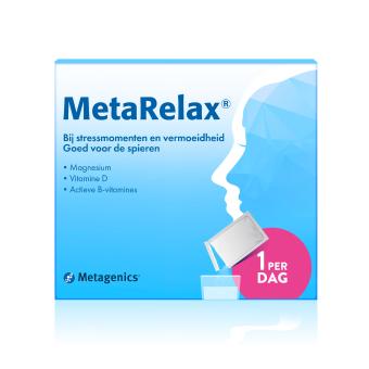 Metagenics MetaRelax Magnesiumglycerofosfaat 1800mg Sachets 20 stuks