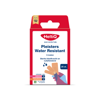 HeltiQ Pleisters Water Resistant 3 maten 25 stuks
