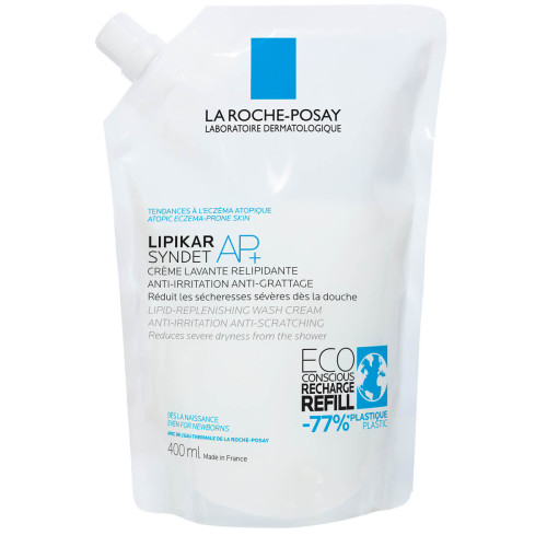 La Roche-Posay Lipikar Syndet AP+ Reinigende Gel-Crème 400ml