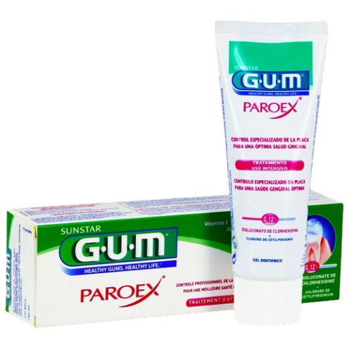Gum Paroex 0,12% Chloorhexidine Tandpasta 75ml