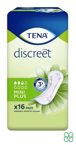 Tena Discreet Inlegger Plakstrook Mini Plus 20 Stuks