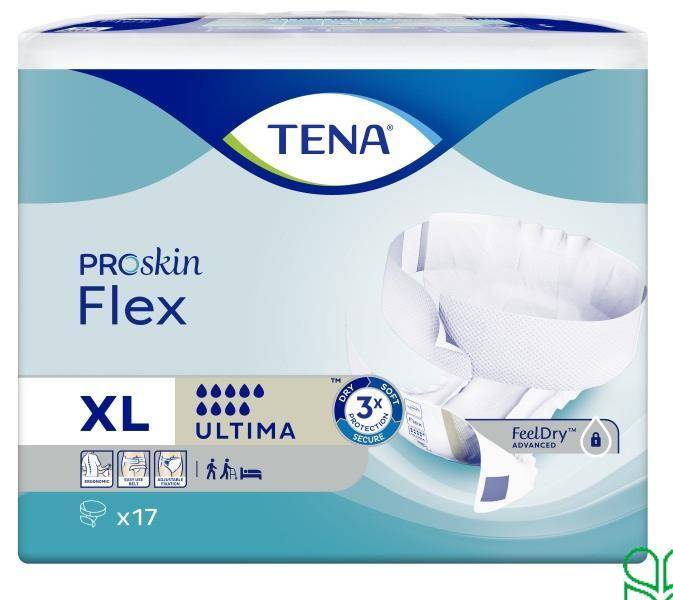 Tena Flex Ultima Heupbandslip XL 105 cm-153 cm Proskin 17 Stuks