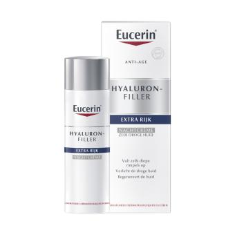 Eucerin Hyaluron-Filler Urea Rijke textuur Nachtcrème 50ml