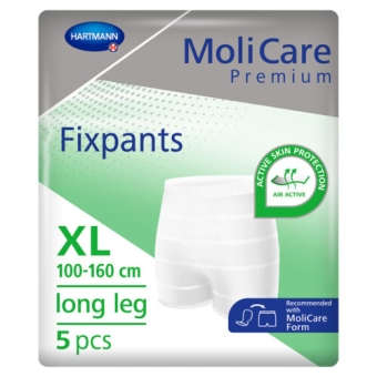 Molicare Premium FixPants X-Large Lange Pijp 5 Stuks