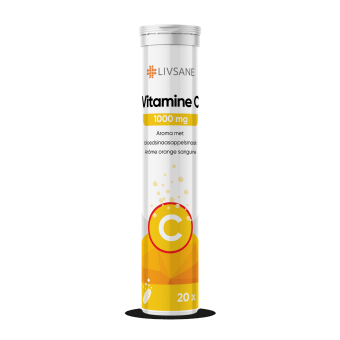 LIVSANE Vitamine C Bruistablet 1000mg 20 stuks