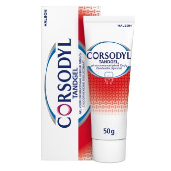 Corsodyl Chloorhexidine 10mg/g Tandgel 50g