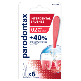 Parodontax 0,5mm Interdental Brushes 6 stuks