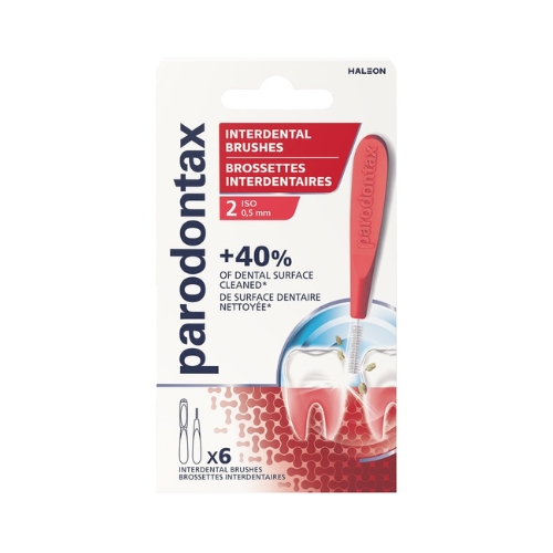 Parodontax 0,5mm Interdental Brushes 6 stuks