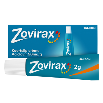 Zovirax Aciclovir 50mg/g Koortslip Crème 2g