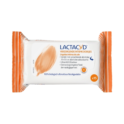 Lactacyd Verzorgende Intieme Doekjes 15 stuks