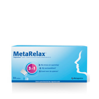 Metagenics MetaRelax Magnesiumglycerofosfaat 1800mg Sachets 84 stuks