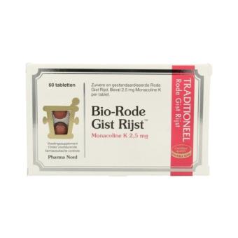 Bio-Rode Gist Rijst 60 tabletten